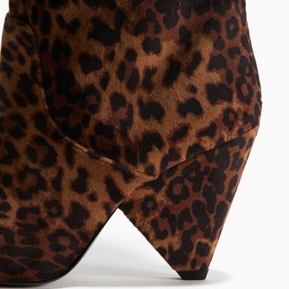 Leopard slouch boots - Picture 2 of 3